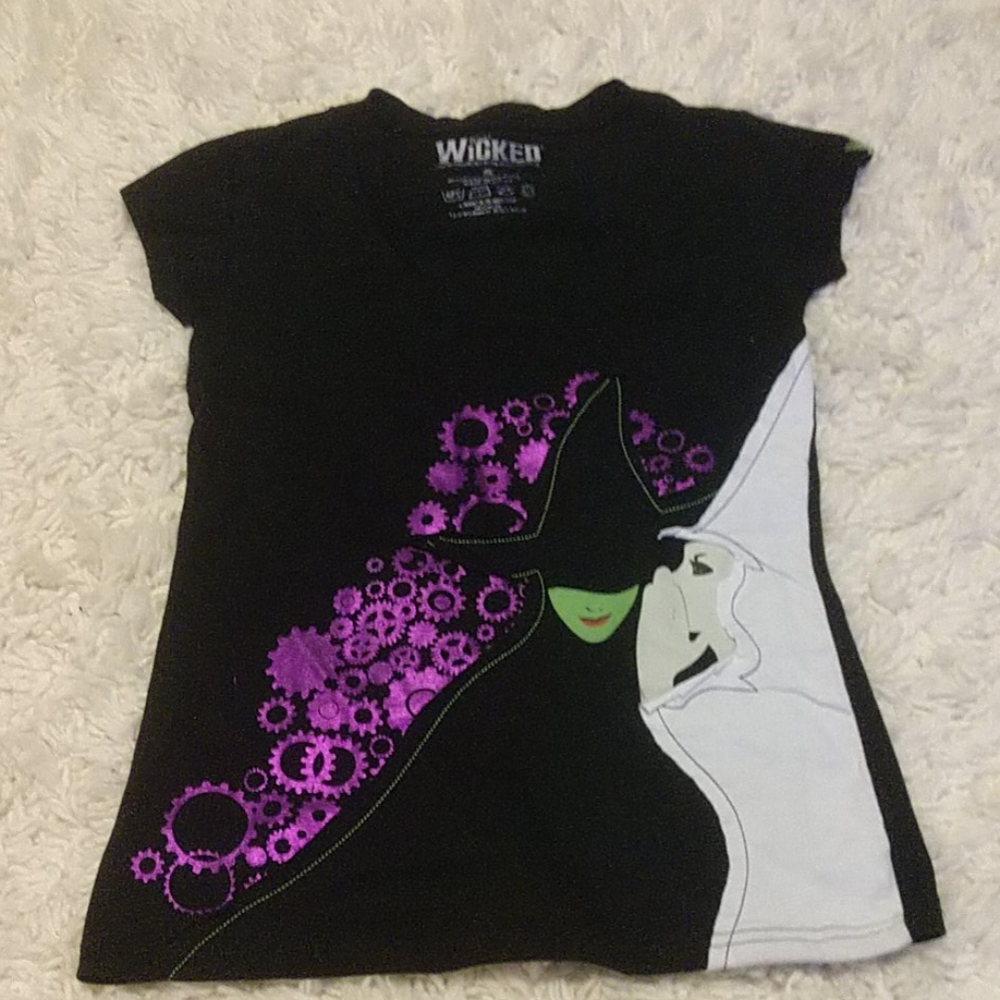 Wicked vneck tshirt